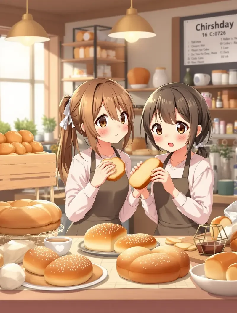 面包日常! - 少女动漫番剧封面