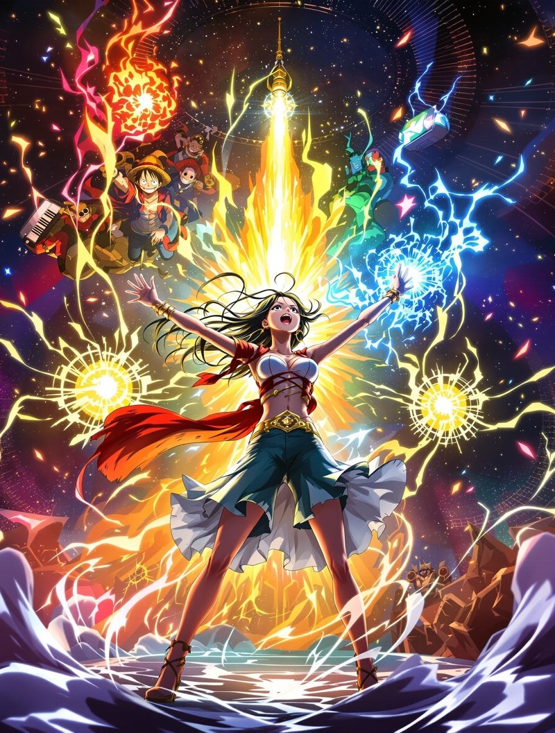 航海王:红发歌姬 - 少女动漫番剧封面